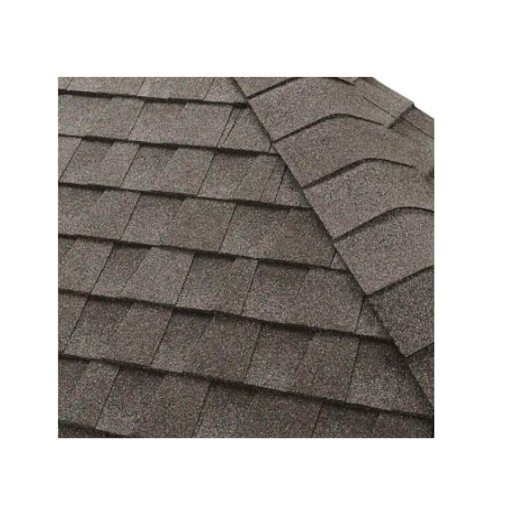 GAF Seal-A-Ridge Slate Hip and Ridge Shingles (25 linear ft. per Bundle ...