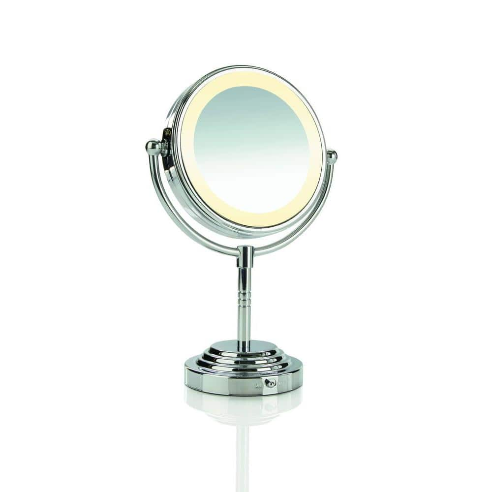 Conair Lighted Makeup Mirror with 1x/8x Magnification