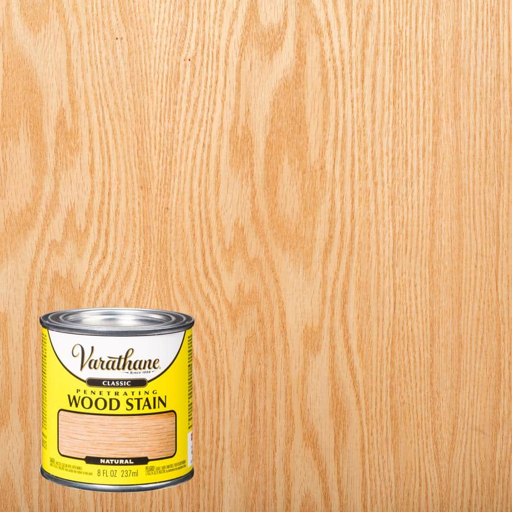 Varathane 8 oz. Natural Classic Wood Interior Stain (4-Pack) 339725 ...