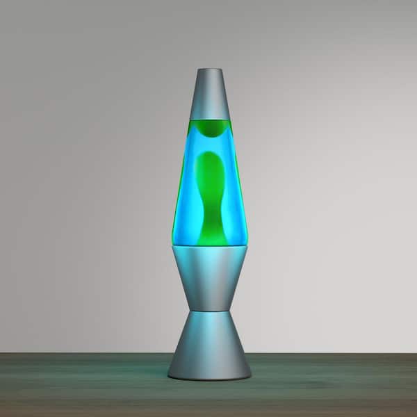 Lava 14.5 in. Yellow/Blue Classic Novelty Lamp 21240400SP - The