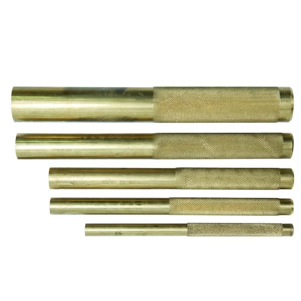 18 pc. Brass & Steel Punch Set at