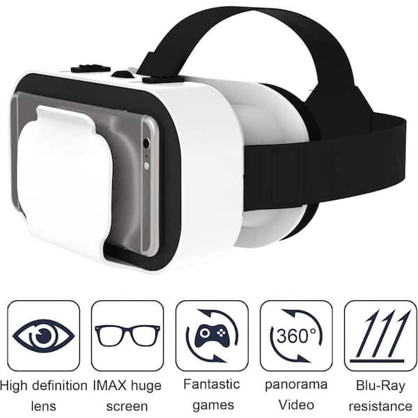 Visore VR Cutebe Per Smartphone - Occhiali Realtà Virtuale 3D Per Film E Giochi, Con Controller - Foto 10