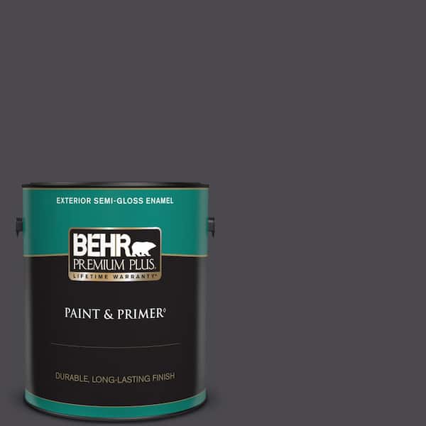 BEHR PREMIUM PLUS 1 gal. #ECC-62-2 Cityscape Semi-Gloss Enamel Exterior Paint & Primer