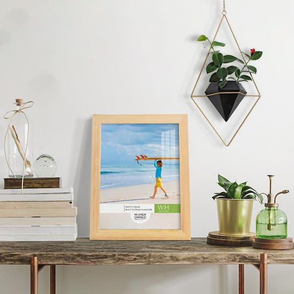 Woodgrain 8 in. x 10 in. Natural Wood Picture Frame