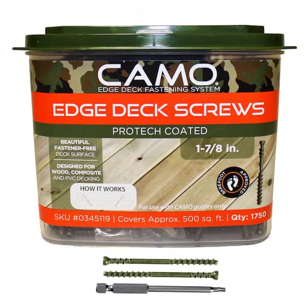 CAMO 1-7/8 in. ProTech Coated Trimhead Deck Screw (1750-Count)