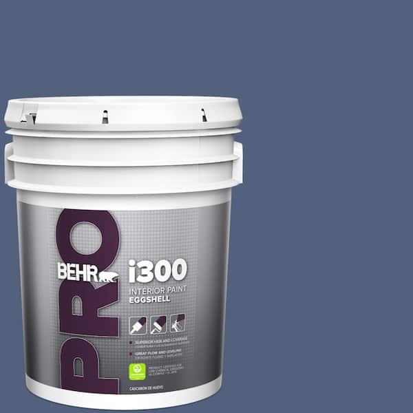 BEHR PRO 5 gal. #MQ5-15 Award Night Eggshell Interior Paint
