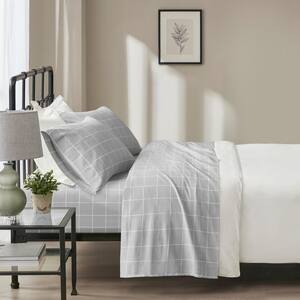 Beautyrest Oversized Flannel Cotton 4, California King Size Flannel Bed Sheets