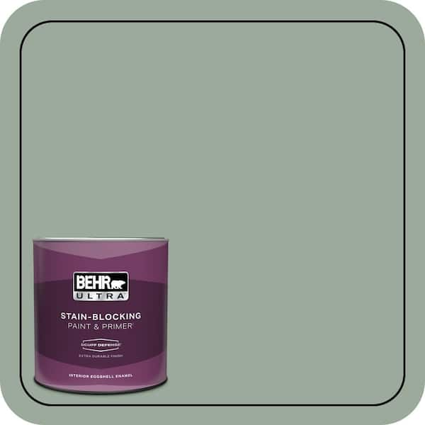 BEHR ULTRA 1 qt. #450F-4 Scotland Road Extra Durable Eggshell Enamel Interior Paint & Primer