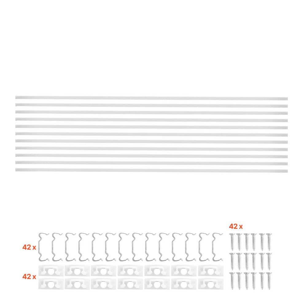 LED Aluminum Channel, 10-Pack 6.6 ft. /2M, Trimless Recessed Light Drywall LED Strip Diffuser Channel, for Wall price history on PriceWatchPro