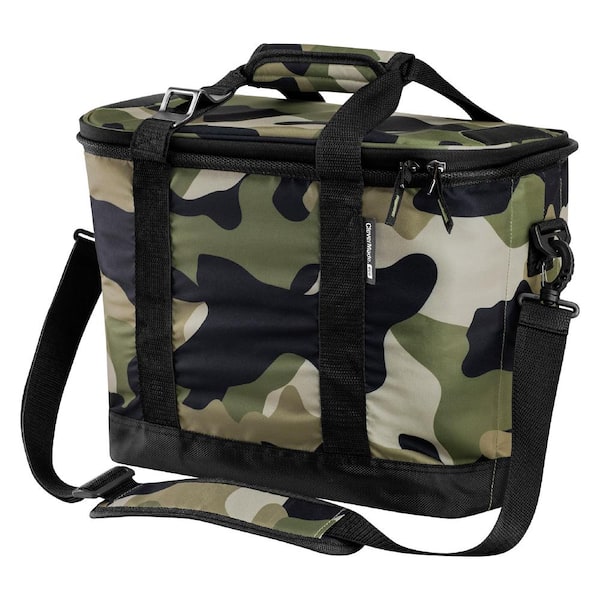 CleverMade 21 Qt. 30 Can Collapsible Cooler - Camo 7062-7497-7763 - The ...
