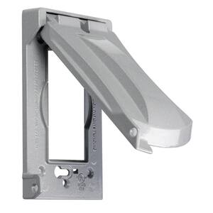 10 pc Weatherproof Outdoor Box Cover 1-Gang Blank WITH GASKET 4 Screws Details about    