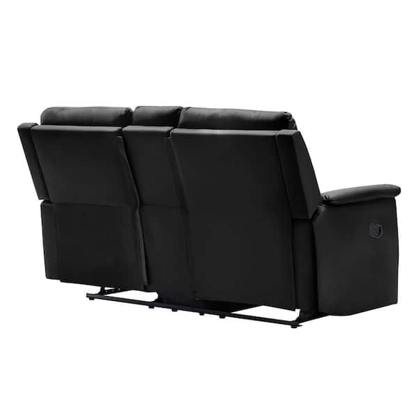 2 seater recliner with centre console