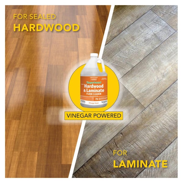 Harris 128 oz. Vinegar-Powered Tile Floor Cleaner with Lavender Scent  LAVFLOOR-128 - The Home Depot