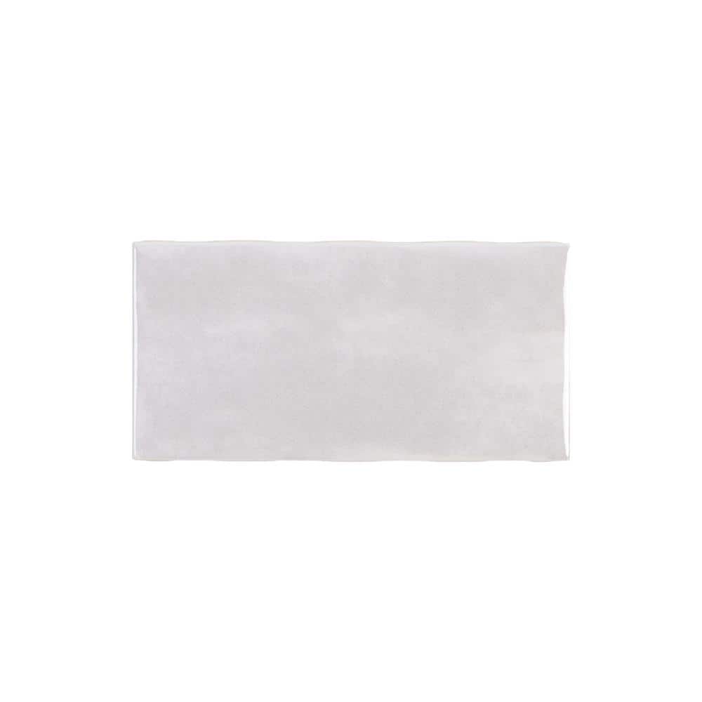 Take Home Tile Sample - Simply Grey 3 in. x 6 in. Subway Gloss Textured Ceramic price history on PriceWatchPro