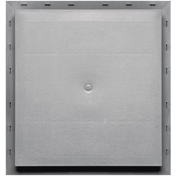 Builders Edge 15.5 in. x 16.5 in. #016 Gray Meter Mounting Block