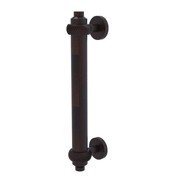Allied Brass 8 in. Center-to-Center Door Pull with Twisted Aents in Venetian Bronze