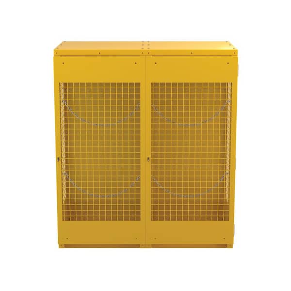 Vestil 10-20 Capacity Vertical Cylinder Storage Cabinet Knock Down