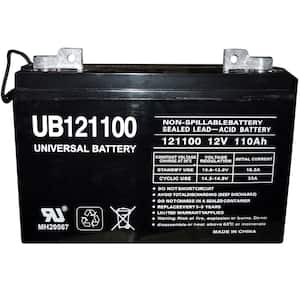 12V 100AH Sealed Lead Acid Rechargeable Deep Cycle SLA AGM Battery