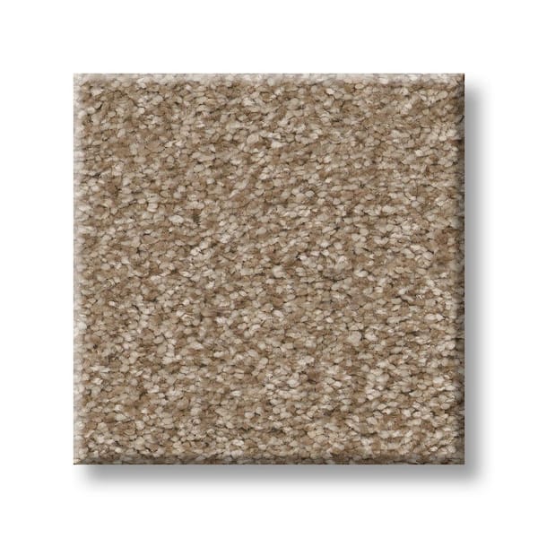 Lifeproof 8 in. x 8 in. Texture Carpet Sample - Rosemary III -Color Parchment
