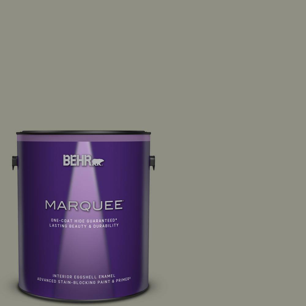 BEHR MARQUEE 1 gal. N3705 Incognito OneCoat Hide Eggshell Enamel