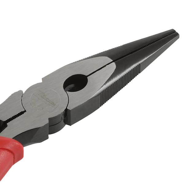 Milwaukee 8 in. Long Needle Nose Pliers 48-22-6101 - The Home Depot