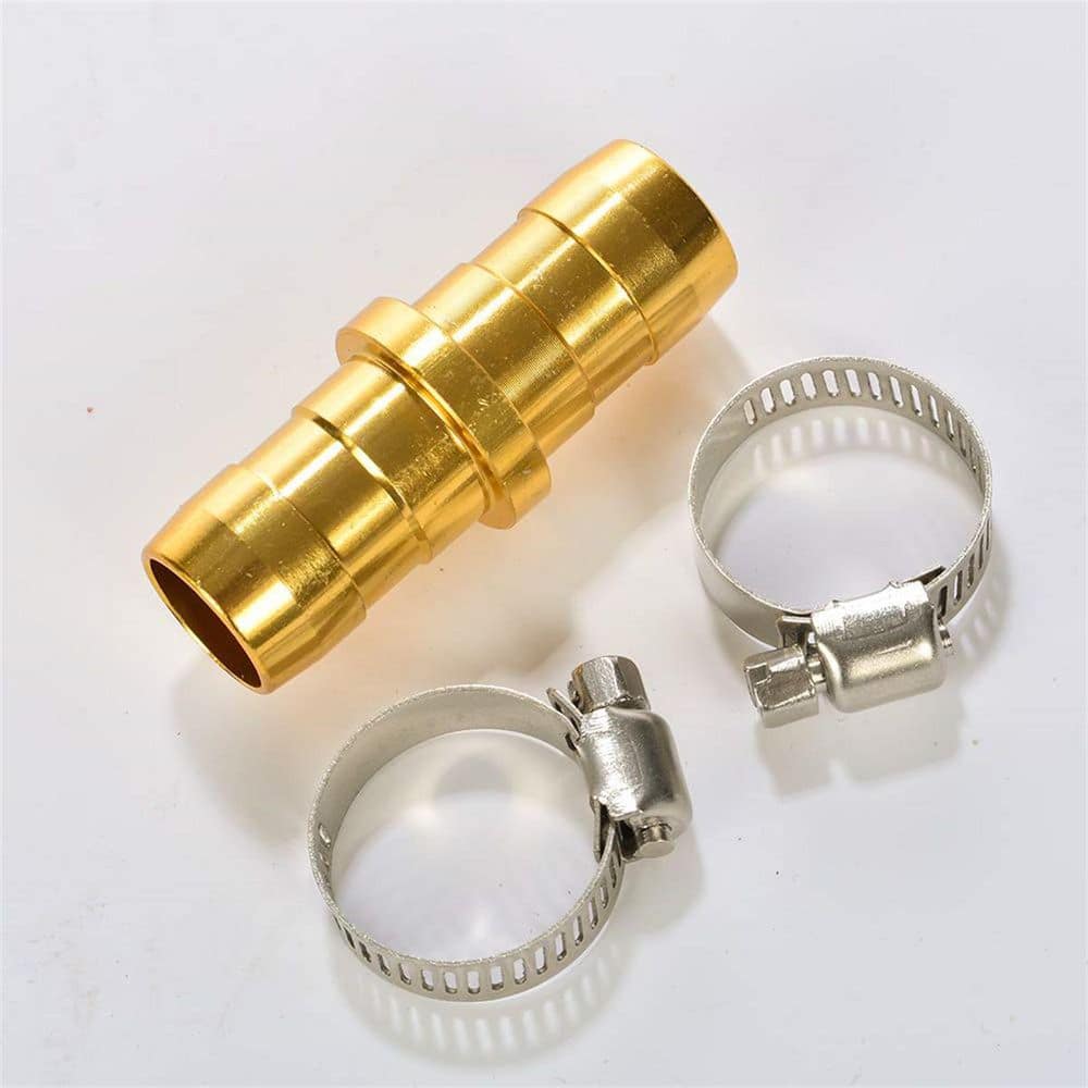 Heavy-Duty Brass and Stainless Steel Garden Hose Repair Kit, 2-Piece Set