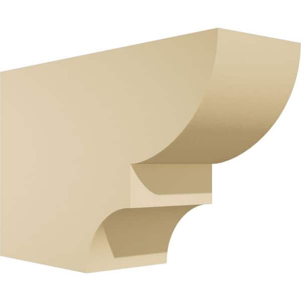 Ekena Millwork Standard Ridgewood 5 in. W x 10 in. H x 16 in. D Signature Urethane Rafter Tail Outlooker