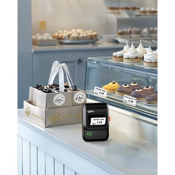 プリン ページ Amazon.com : HIONJIN Portable 80mm Thermal Label Printer BT