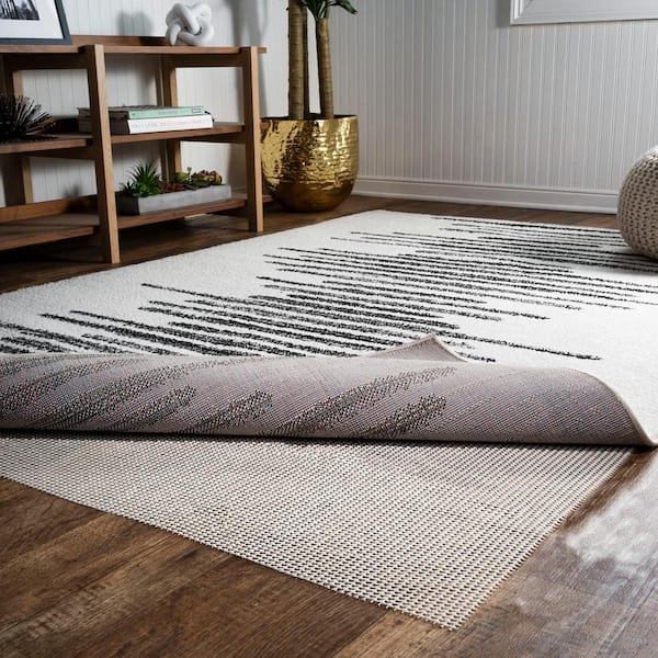Ultra Stop Cream 4 ft. x 6 ft. Dual Surface Non-Slip Rug Pad
