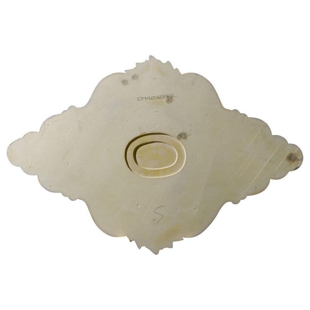 Ashford Primed Ornate Urethane Ceiling Medallion