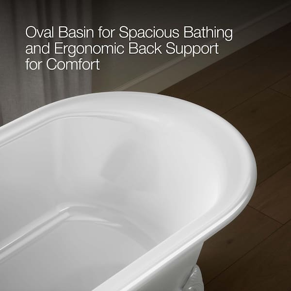 Reviews for KOHLER Iron Works 66 in. x 36 in. Soaking