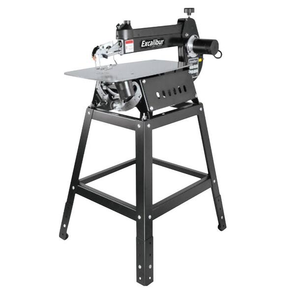 General International Excalibur Series 30 in. Tilting Head Scroll Saw with Stand and Foot Switch