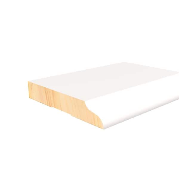HOUSE OF FARA 9/16 in. D x 4-1/4 in. W x 96 in. L Primed Pine