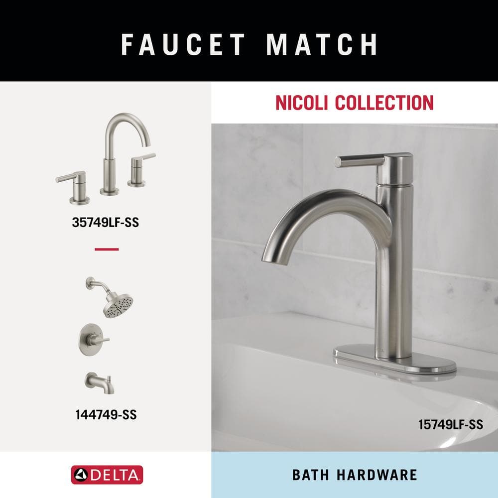 Nicoli Brushed Nickel Wall Mount Toilet Paper Holder
