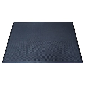 Rubber "Washer and Dryer Mat" Black 3/16" x 36" x 48" Rubber Mat