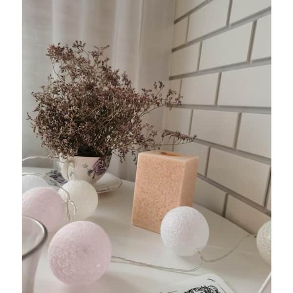 3D Falkirk Retro IV 23 in. x 23 in. Grey White Faux Brick PVC Decorative Wall Paneling (10-Pack)