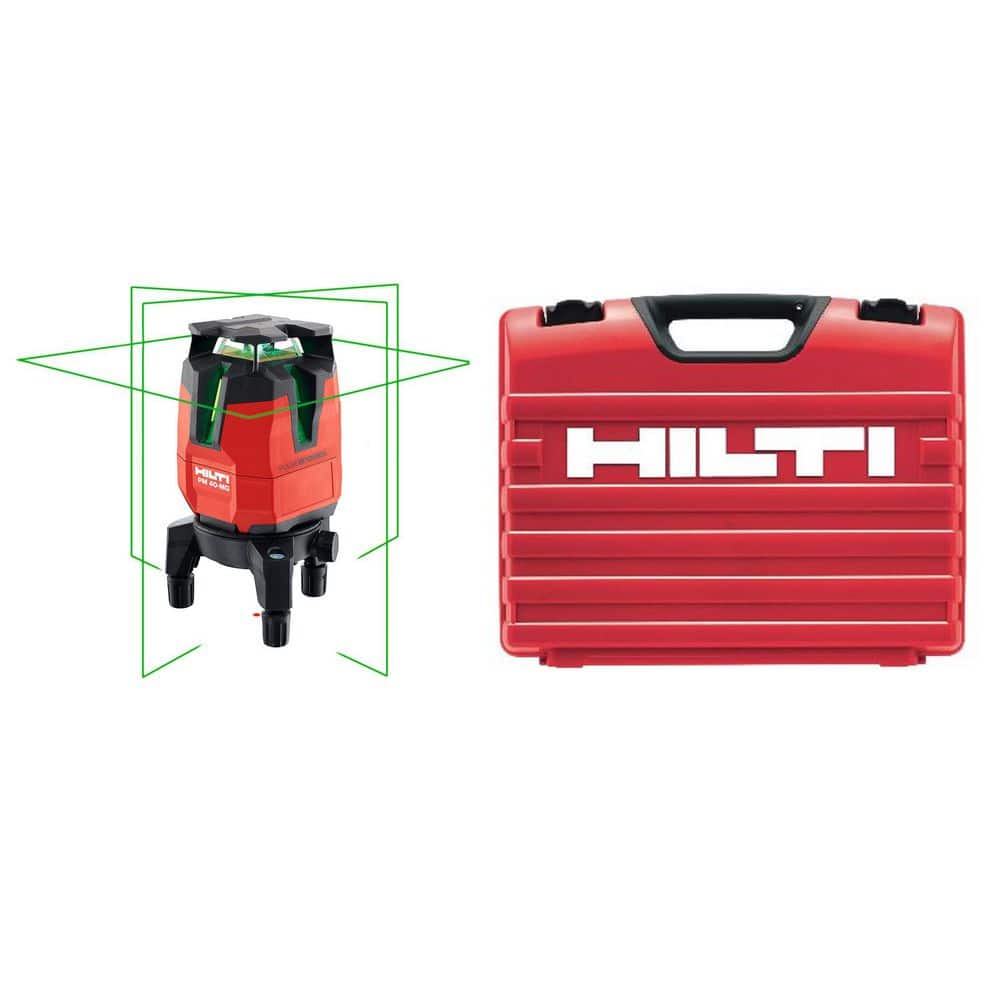 Photos - Spirit Level Hilti PM 40-MG 33 ft. Multi-Line Green Laser and Case  2 (Batteries Not Included)