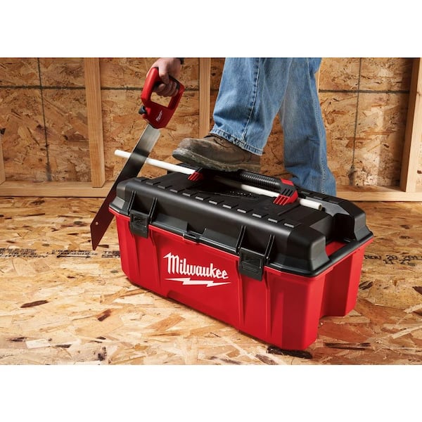 Milwaukee - 26 in. Jobsite Work Tool Box