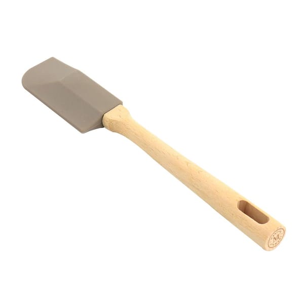 MARTHA STEWART Silicone Mini Spatula in Gray 985116471M The Home Depot