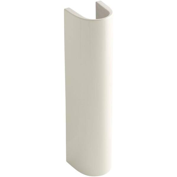 KOHLER Veer Vitreous China Pedestal in Biscuit