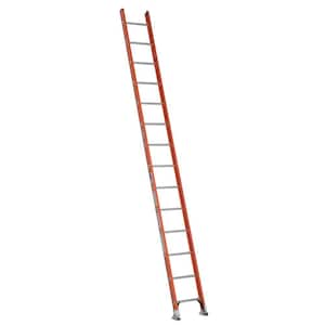 14 ft. Fiberglass D-Rung Straight Ladder with 300 lb. Load Capacity Type IA Duty Rating