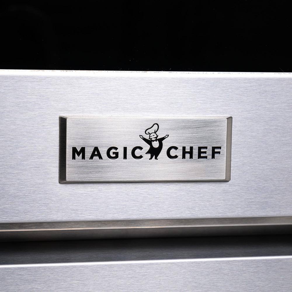 Magic Chef 36 Inch Stainless Steel Freestanding Gas Range