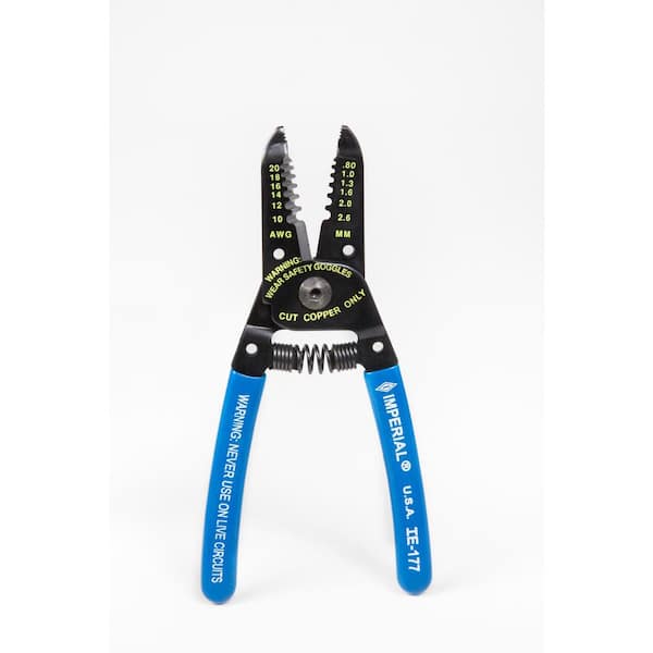 Imperial 10 in. Wire Stripper and CutterIE177 The Home Depot