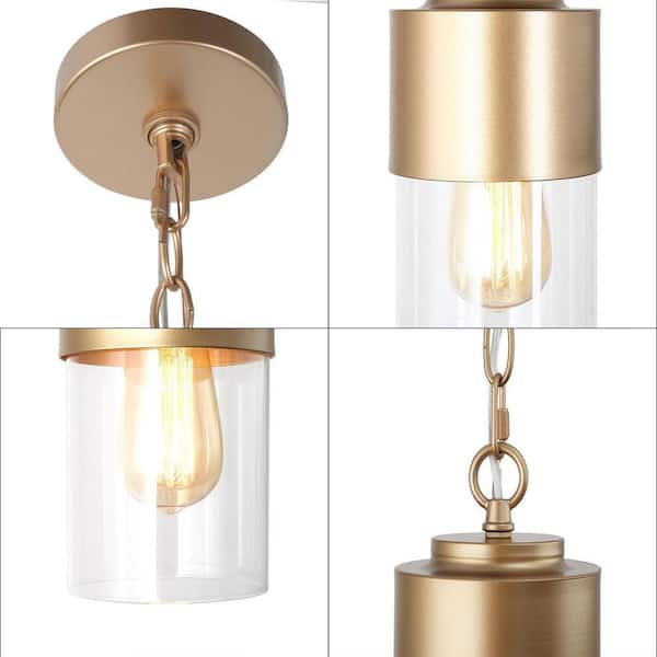 Donovan Antique Brass Small Pendant Light 13 Wide Farmhouse Industrial  Modern Clear Glass Shade Fixture Dining Room House Entryway Bedroom Kitchen  Island Hallway High Ceilings - Possini Euro Design, Chandeliers -   Canada