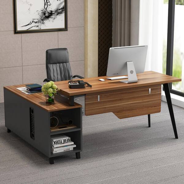 l shaped office desk large