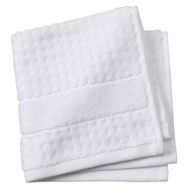 Unbranded Fairhope 1-Piece Turkish Face Towel in White