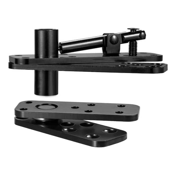 Golden 570 lb. Load-Bearing Thickened Solid Stainless Steel 360° Swinging Pivot Hinge for Secret Doors, Bookcase, Murphy