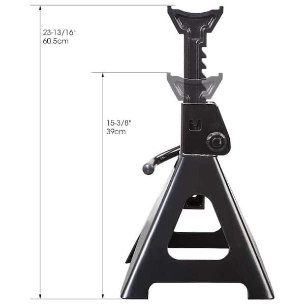 Torin 6-Ton Jack Stands (2-Pack) AT46002B - The Home Depot