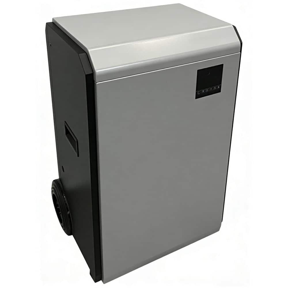 155 pt. 7,500 sq. ft. Portable Commercial Dehumidifier with Pump for Basements, Warehouses, Gyms in. Gray price history on PriceWatchPro