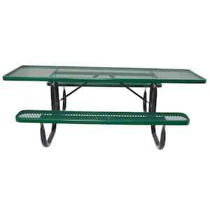 8 ft. Double Sided Extra Heavy-Duty ADA Table, Diamond, Blue